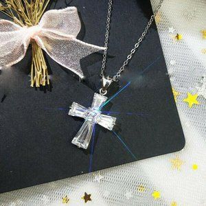 NEW 925 Sterling Silver CROSS Pendant